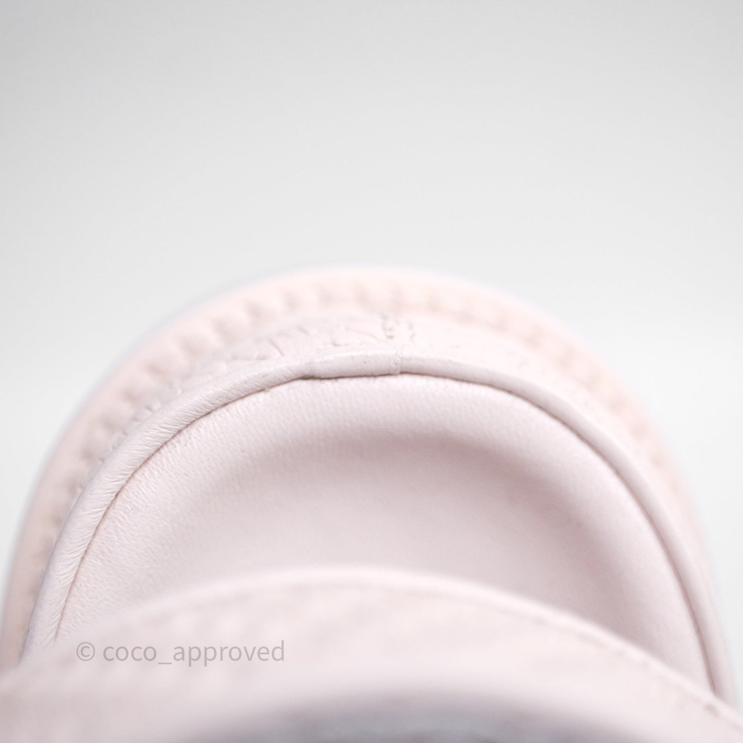 Chanel Dad Sandals Medallion Light Pink Size 39