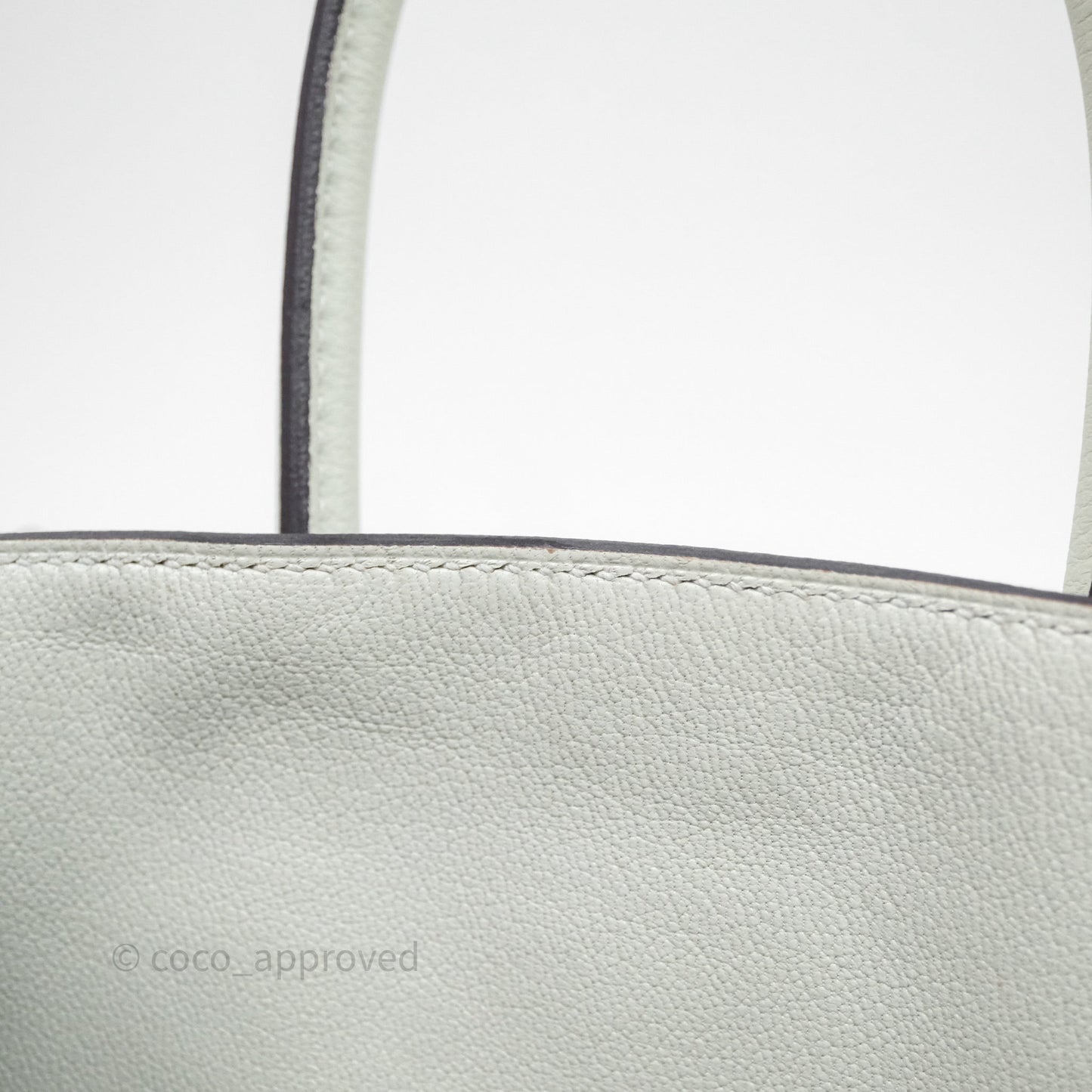 Hermes Birkin 25 Gris Neve 0W Togo Gold Hardware