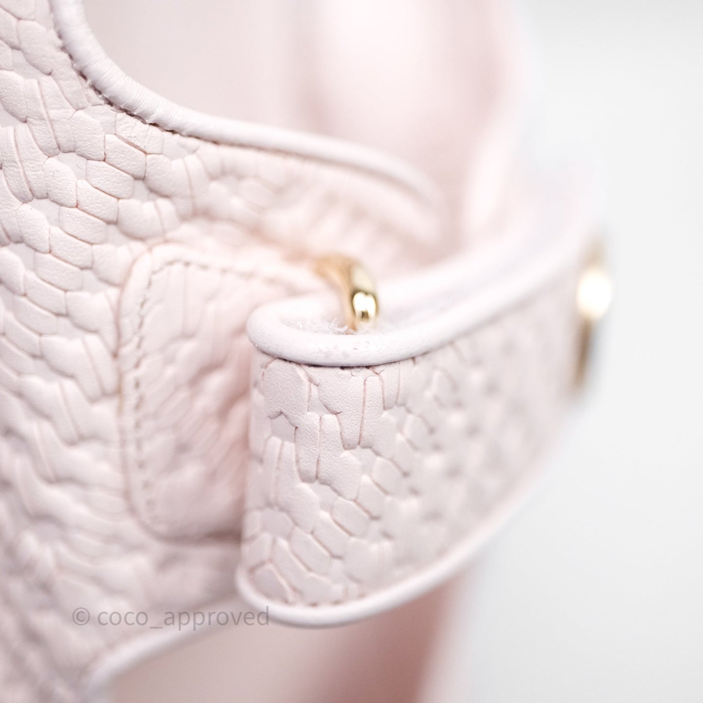 Chanel Dad Sandals Medallion Light Pink Size 39