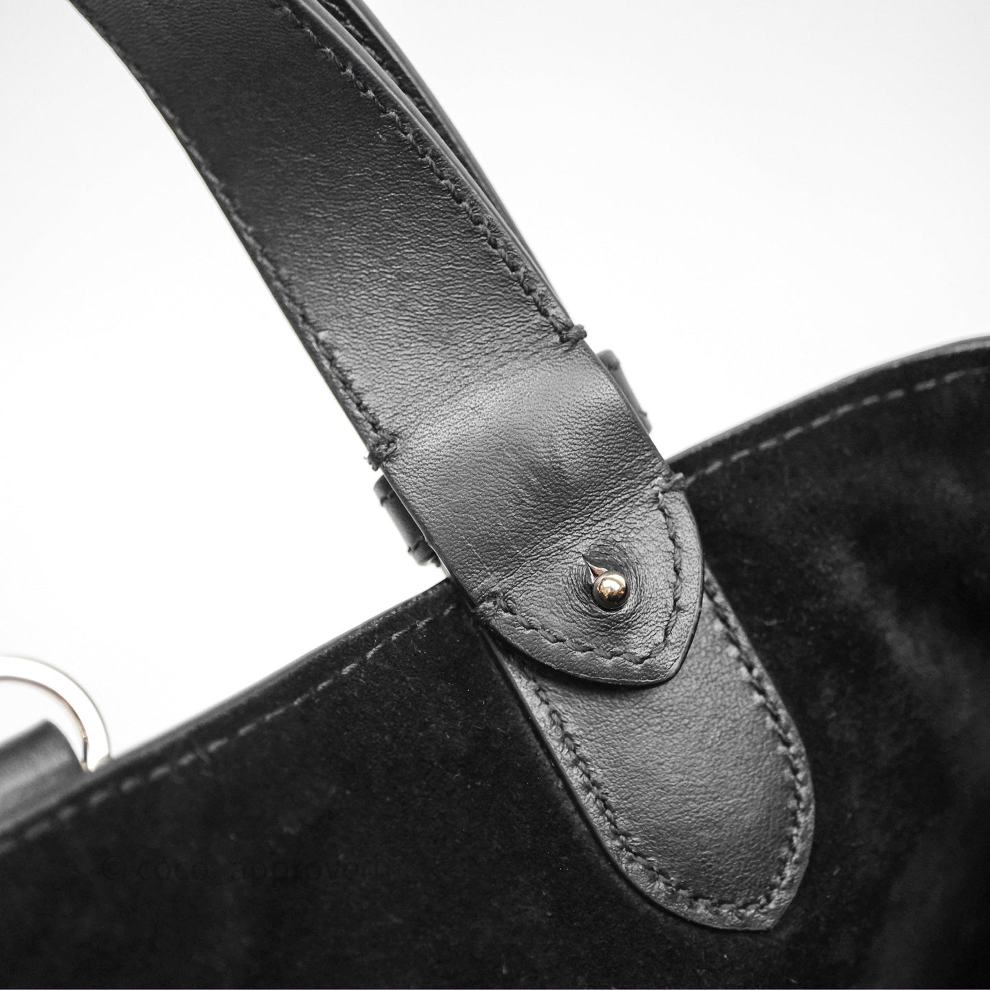 Christian Dior Medium Dior Toujours Bag Black Macrocannage Calfskin