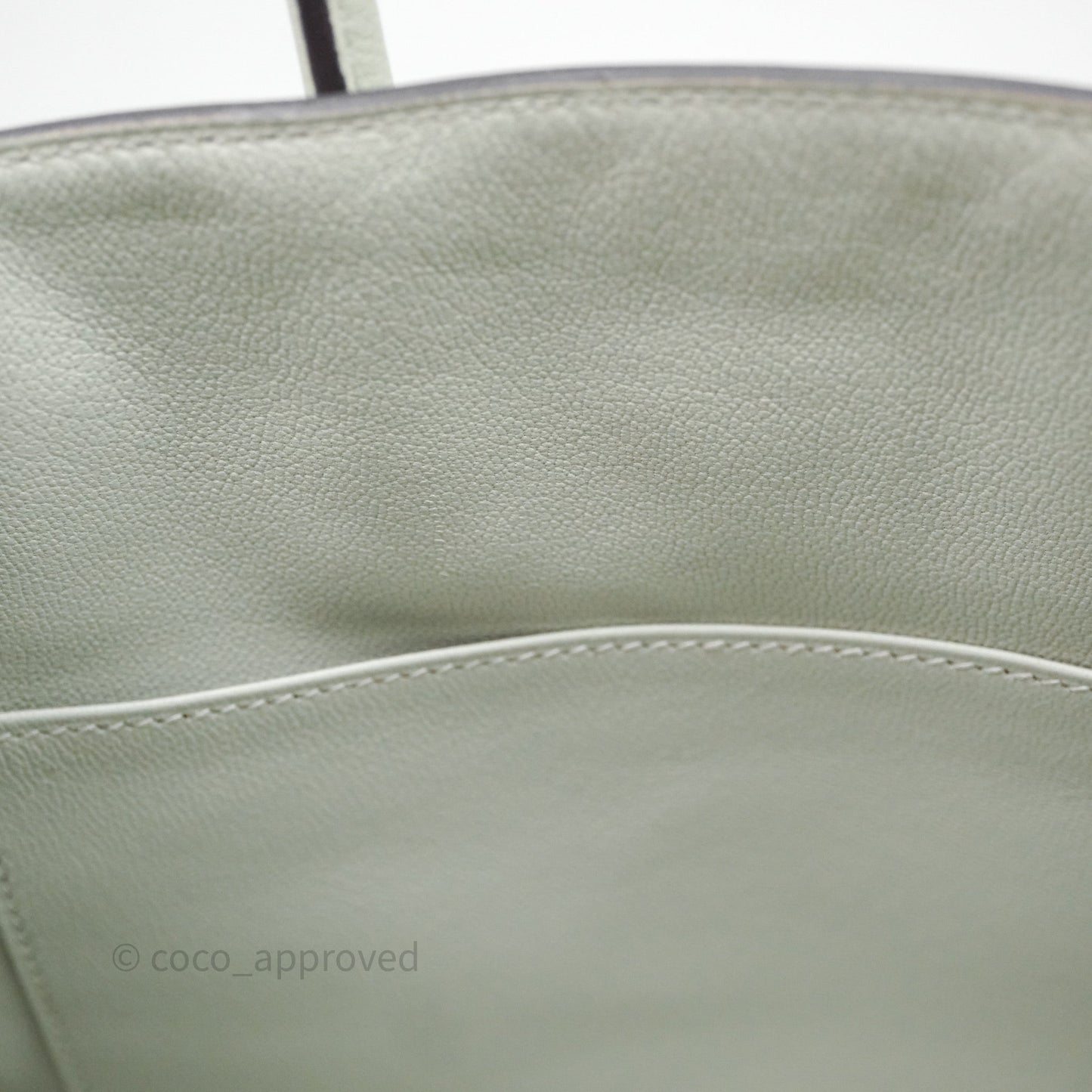 Hermes Birkin 25 Gris Neve 0W Togo Gold Hardware
