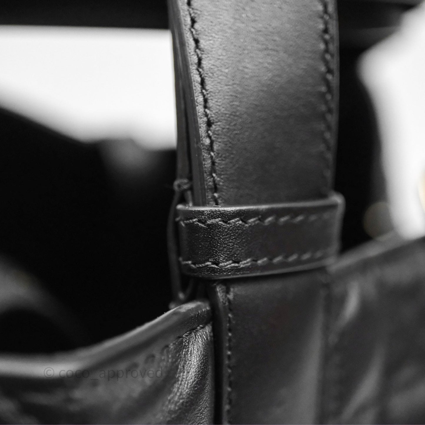Christian Dior Medium Dior Toujours Bag Black Macrocannage Calfskin
