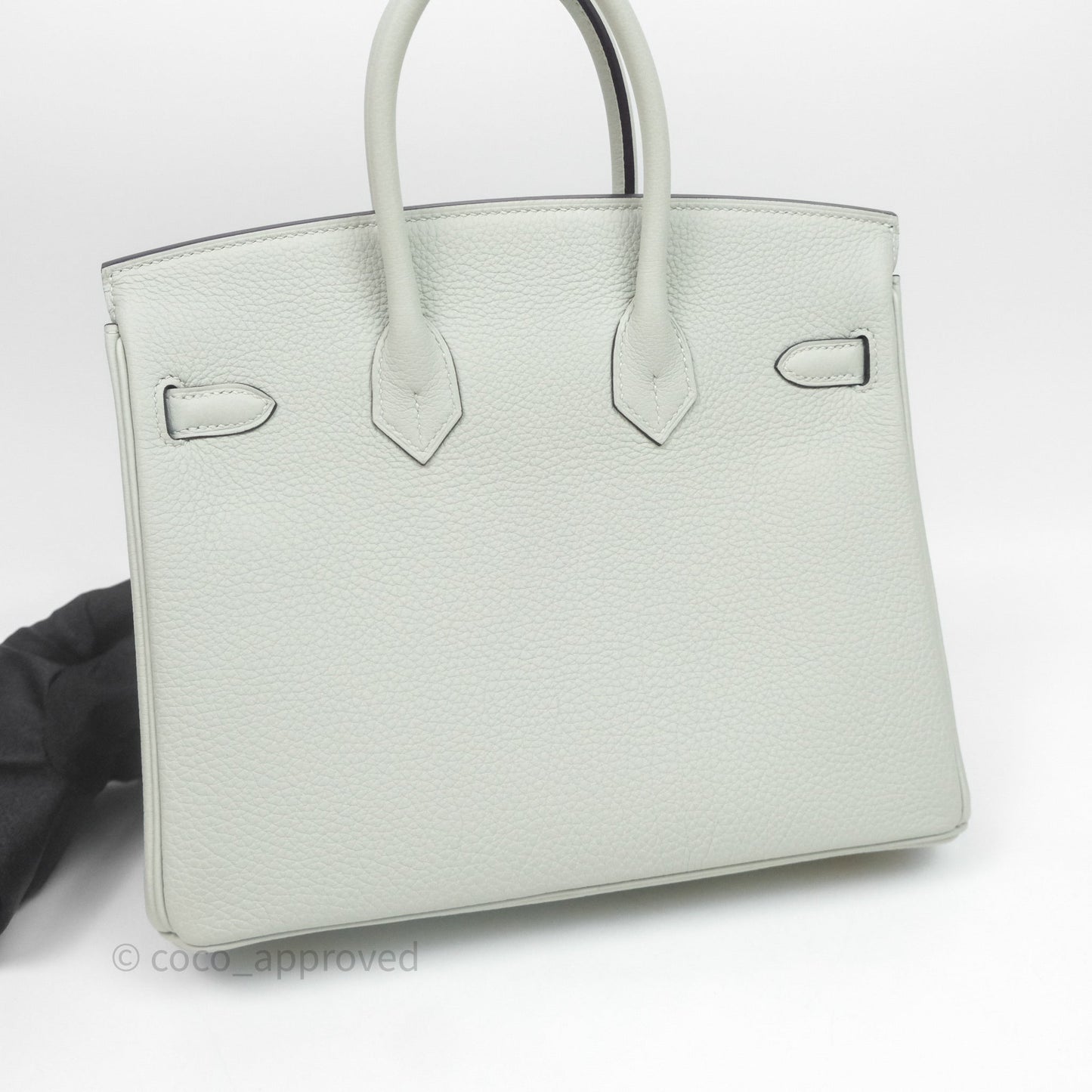 Hermes Birkin 25 Gris Neve 0W Togo Gold Hardware