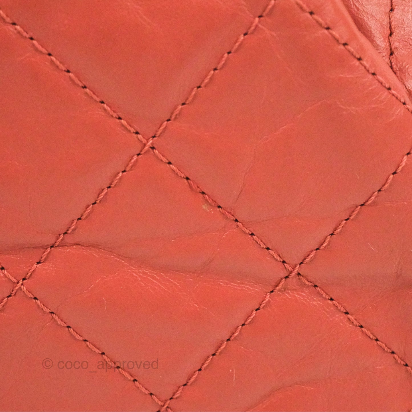 Chanel Small Gabrielle Backpack Red Aged Calfskin