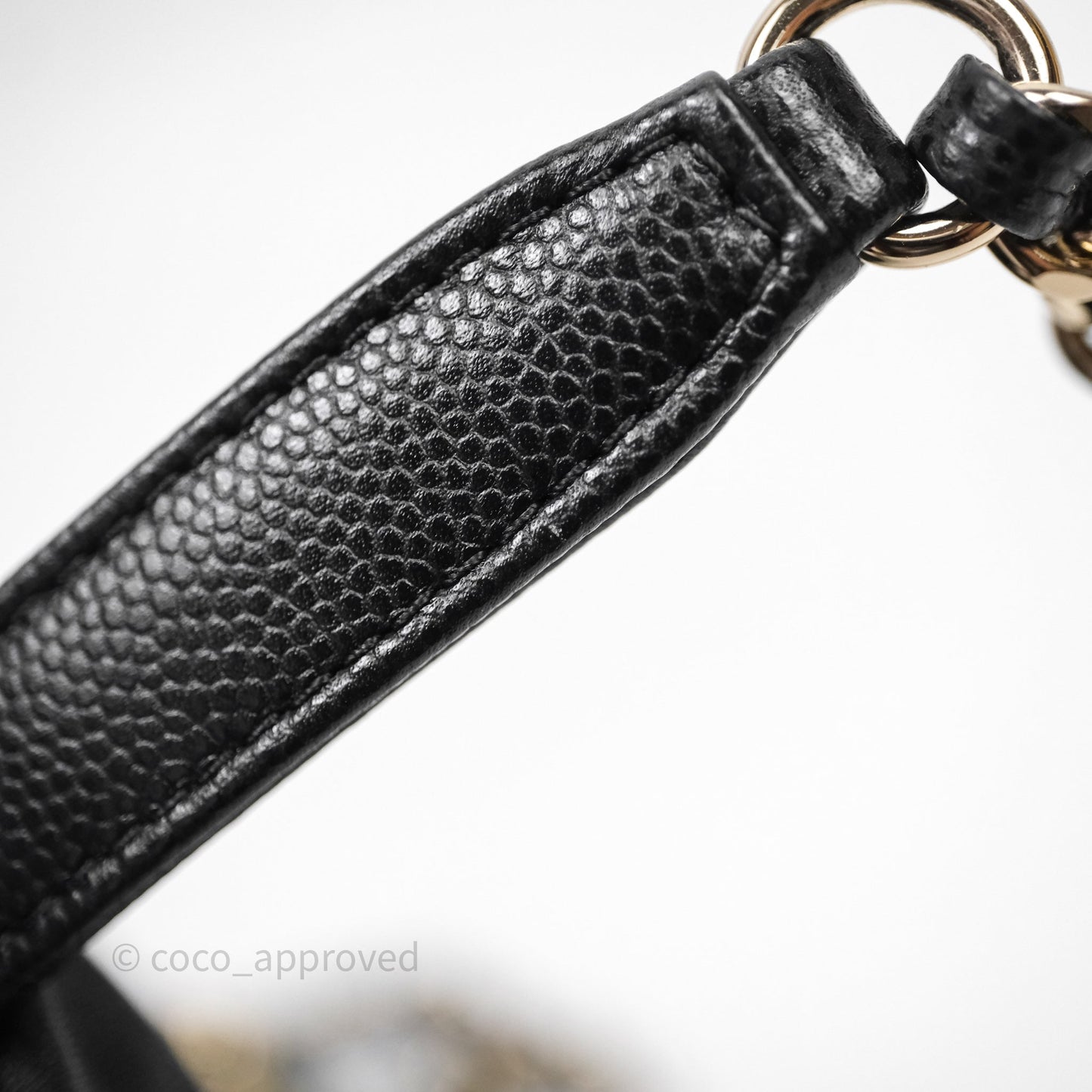 Chanel Camera Bag With Detachable Pouch Black Caviar Gold Hardware