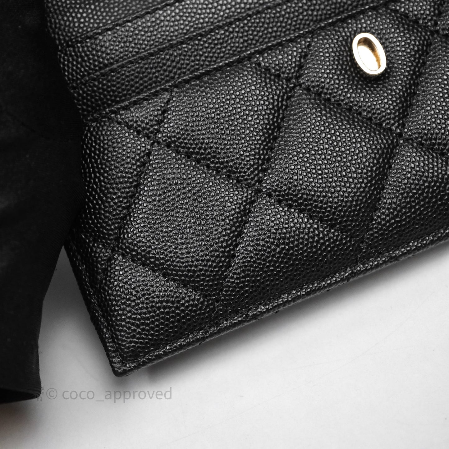 Chanel Camera Bag With Detachable Pouch Black Caviar Gold Hardware