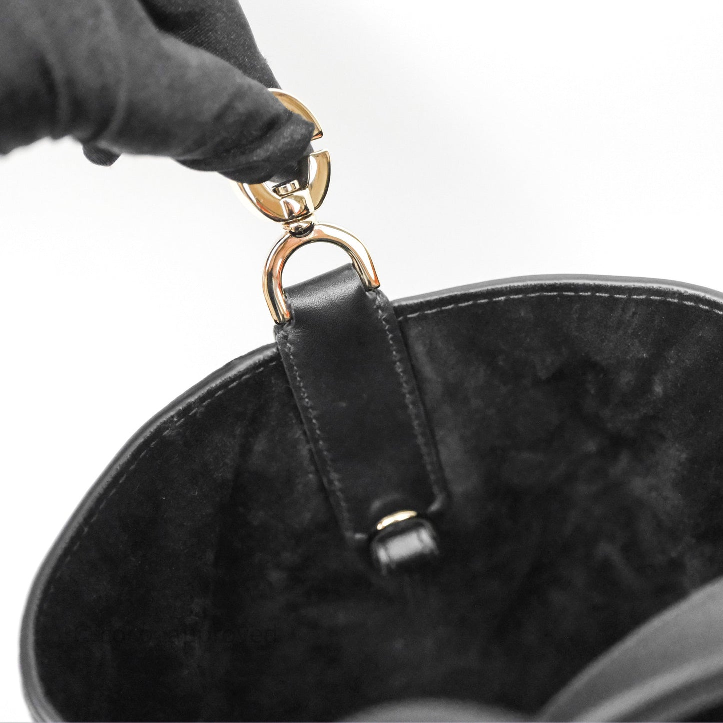 Christian Dior Medium Dior Toujours Bag Black Macrocannage Calfskin