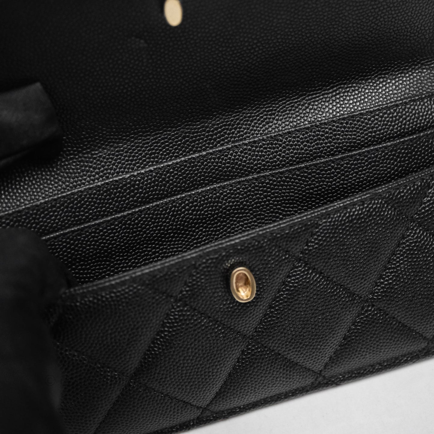 Chanel Camera Bag With Detachable Pouch Black Caviar Gold Hardware