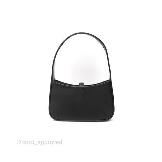 Saint Laurent ‘Le 5 a 7’ Mini Hobo Bag Black Smooth Calfskin