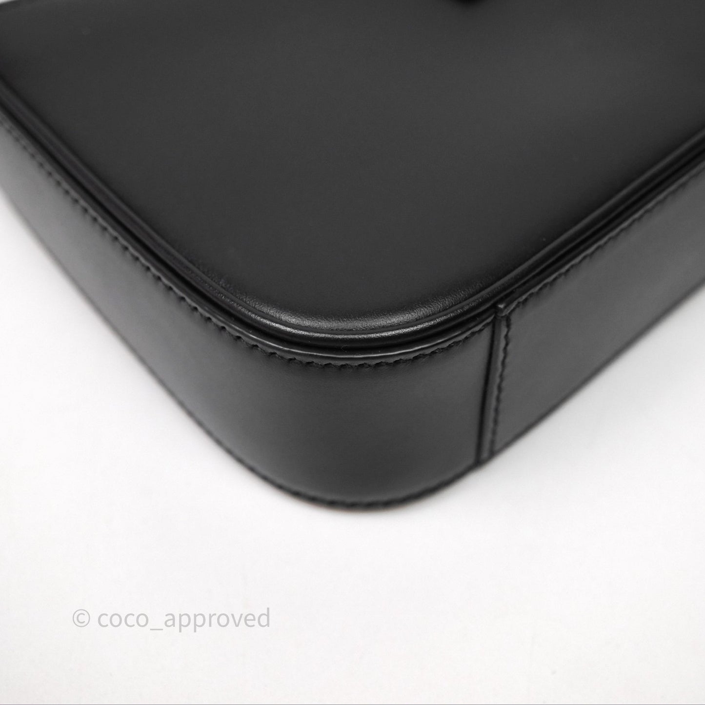 Saint Laurent ‘Le 5 a 7’ Mini Hobo Bag Black Smooth Calfskin
