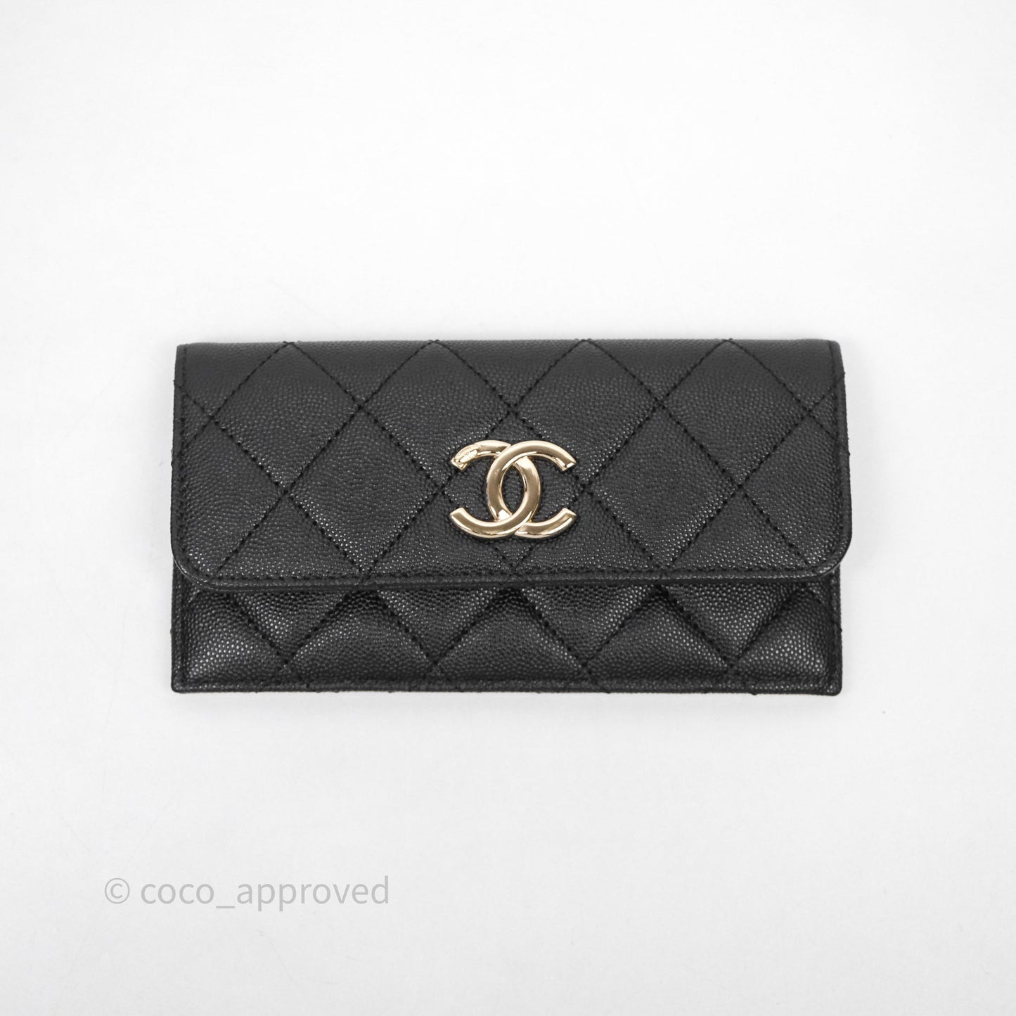 Chanel Camera Bag With Detachable Pouch Black Caviar Gold Hardware