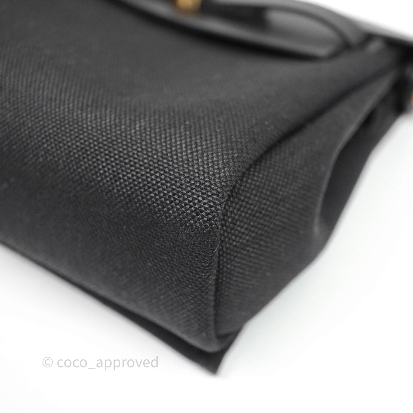 Hermès Herbag Zip 20 Mini Black Noir 89 Gold Hardware