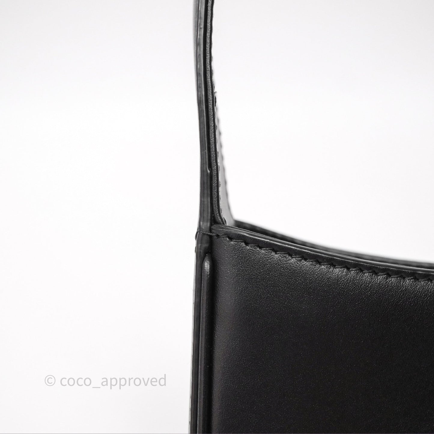 Saint Laurent ‘Le 5 a 7’ Mini Hobo Bag Black Smooth Calfskin