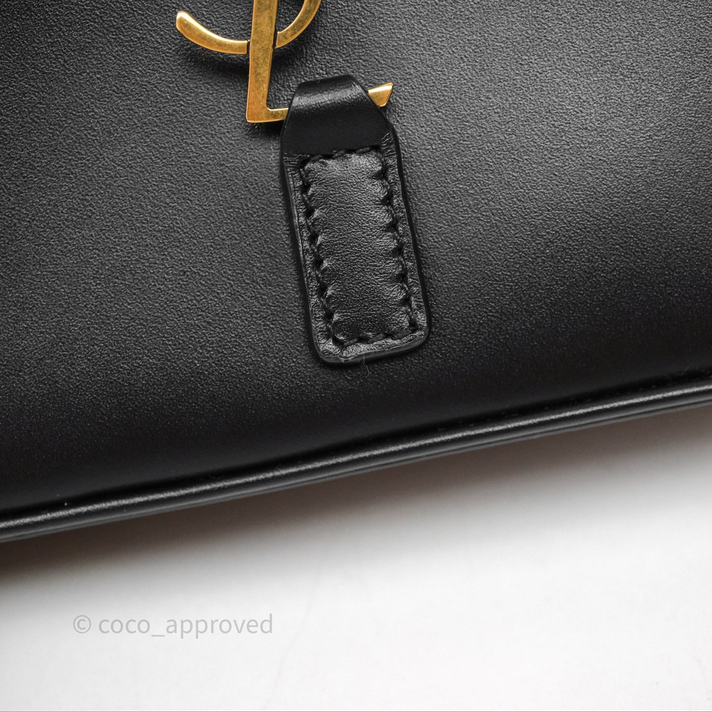Saint Laurent ‘Le 5 a 7’ Mini Hobo Bag Black Smooth Calfskin