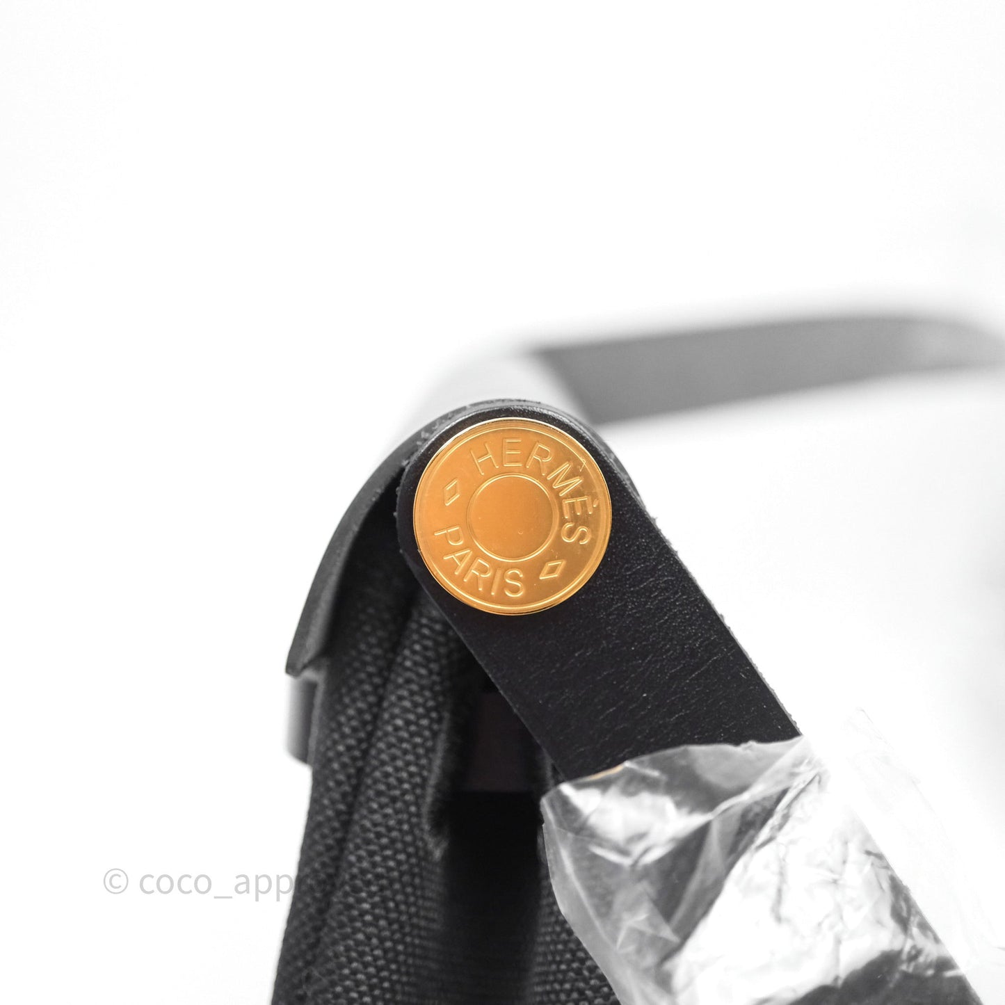 Hermès Herbag Zip 20 Mini Black Noir 89 Gold Hardware