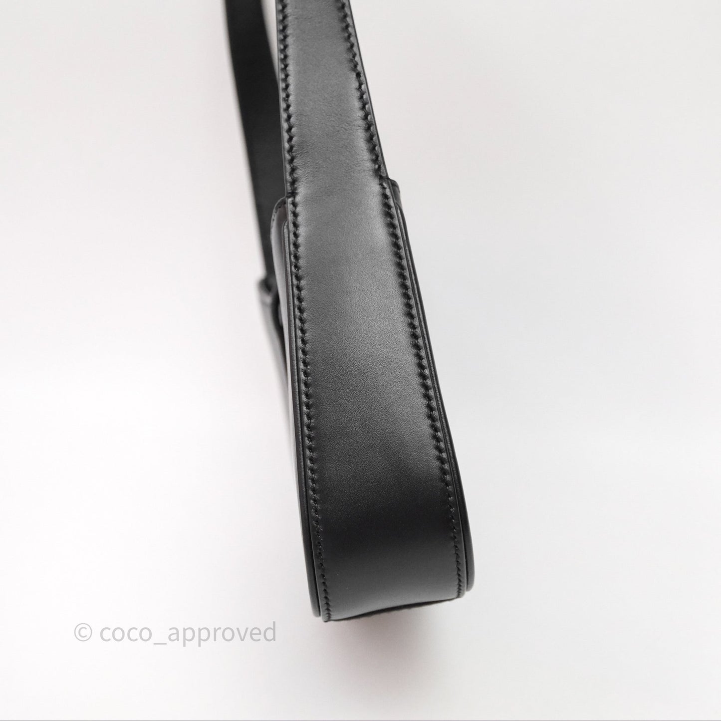 Saint Laurent ‘Le 5 a 7’ Mini Hobo Bag Black Smooth Calfskin