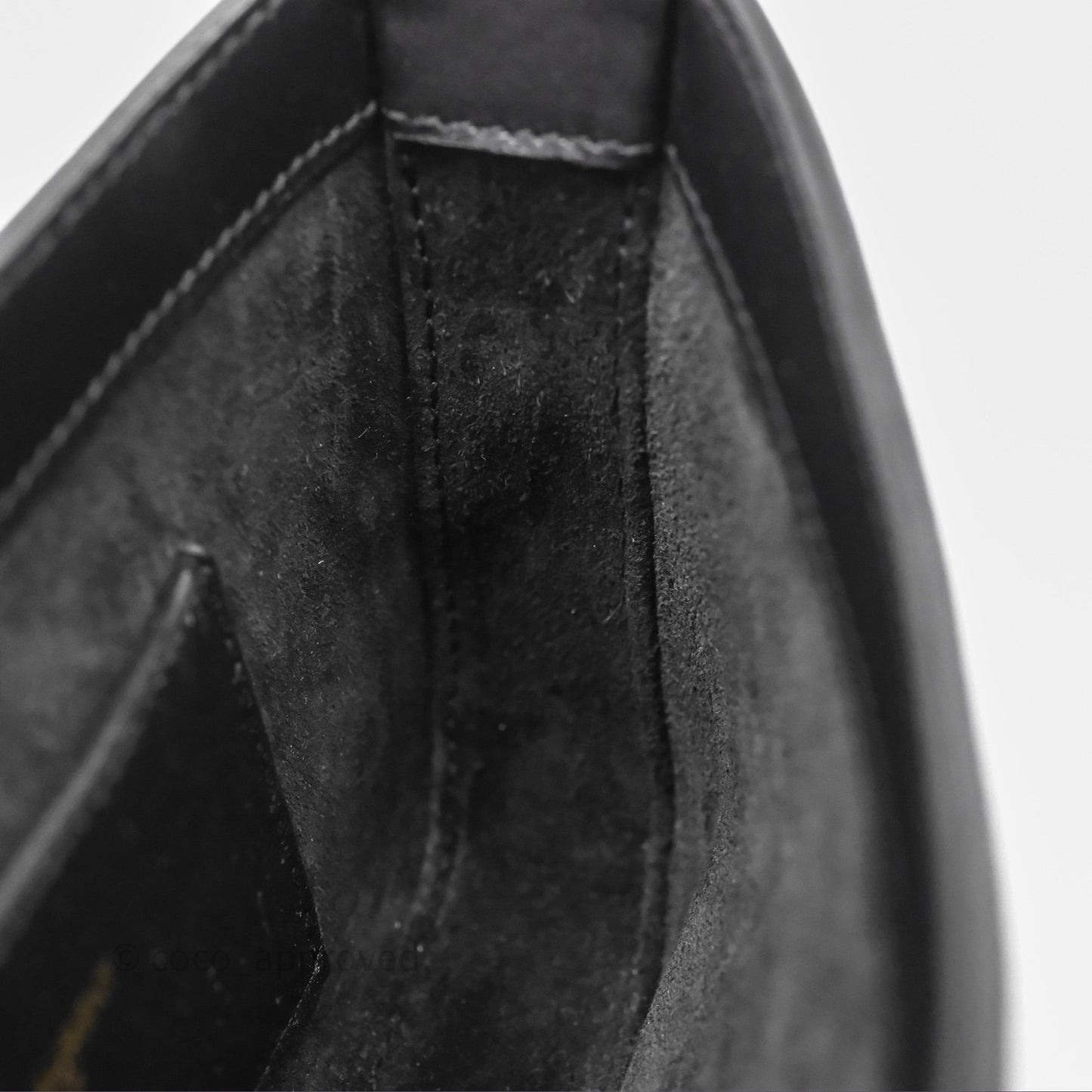 Saint Laurent ‘Le 5 a 7’ Mini Hobo Bag Black Smooth Calfskin