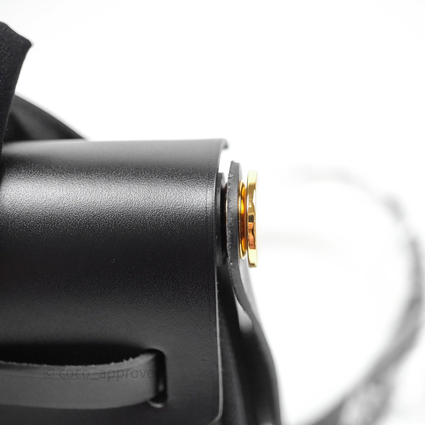 Hermès Herbag Zip 20 Mini Black Noir 89 Gold Hardware