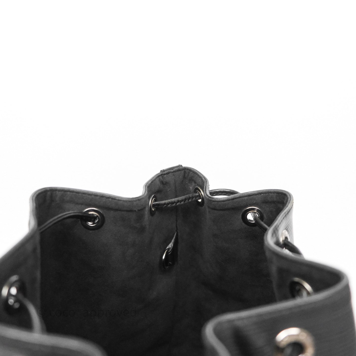 Louis Vuitton Petit Noe Shoulder Bag in Black Epi