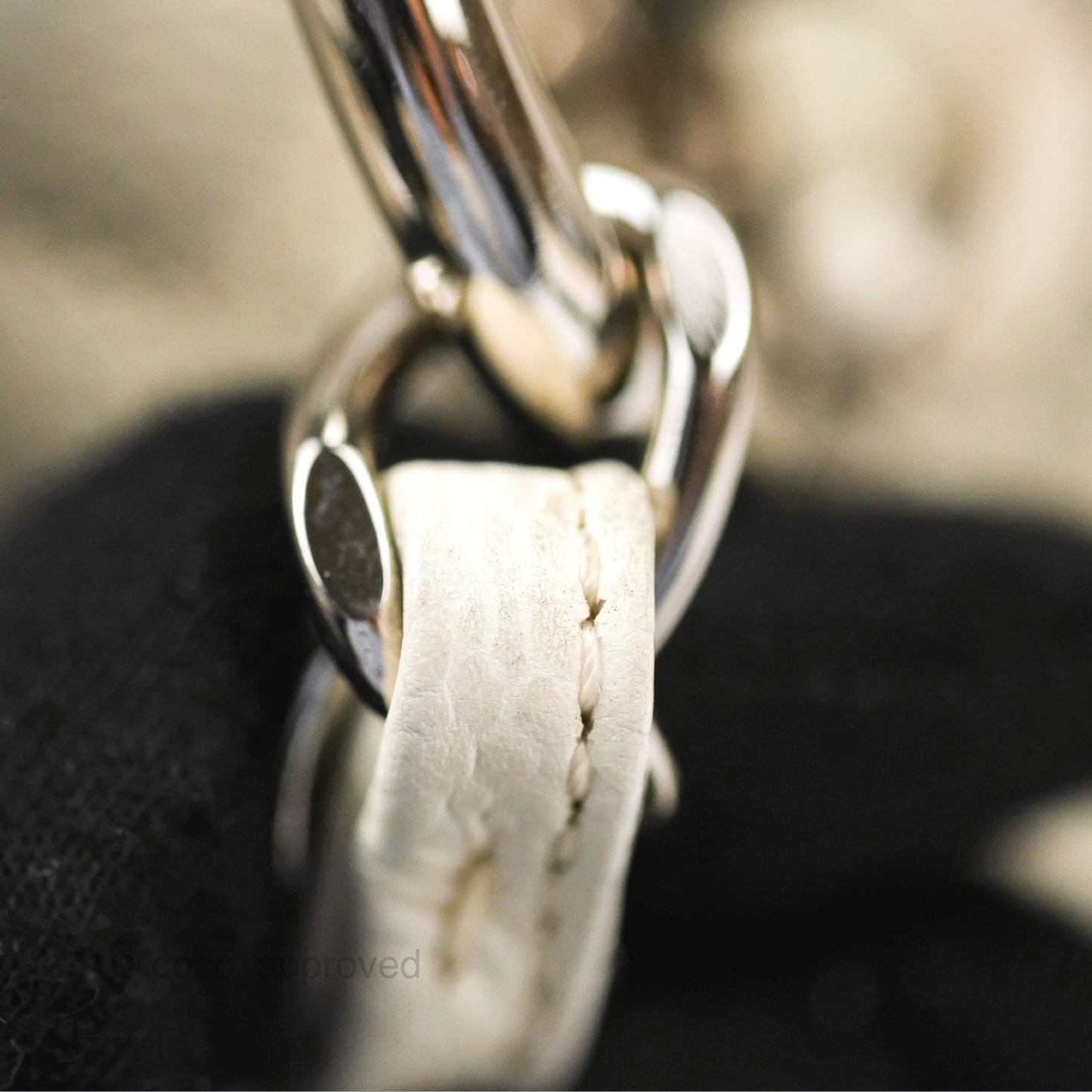 Chanel GST White Caviar Silver Hardware