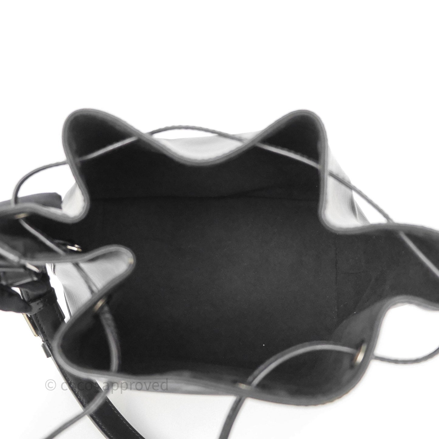 Louis Vuitton Petit Noe Shoulder Bag in Black Epi