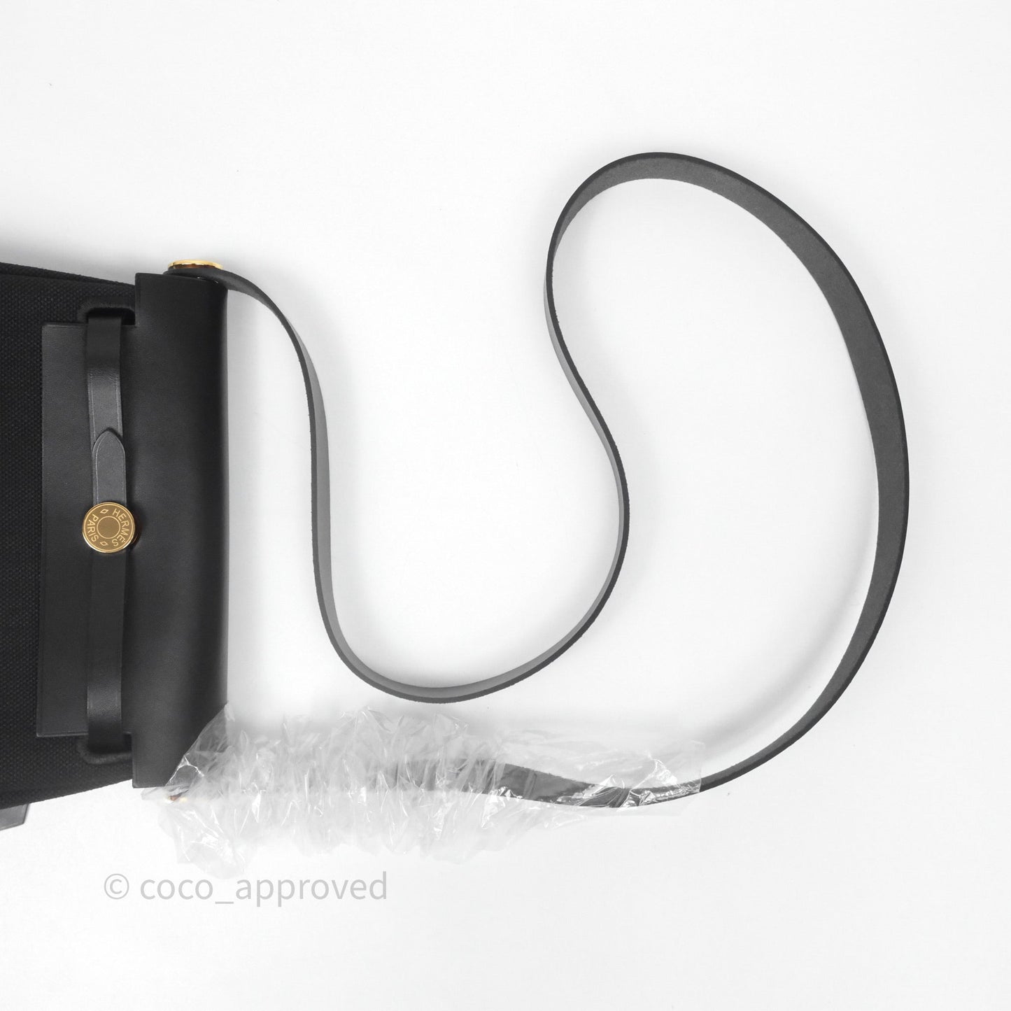 Hermès Herbag Zip 20 Mini Black Noir 89 Gold Hardware