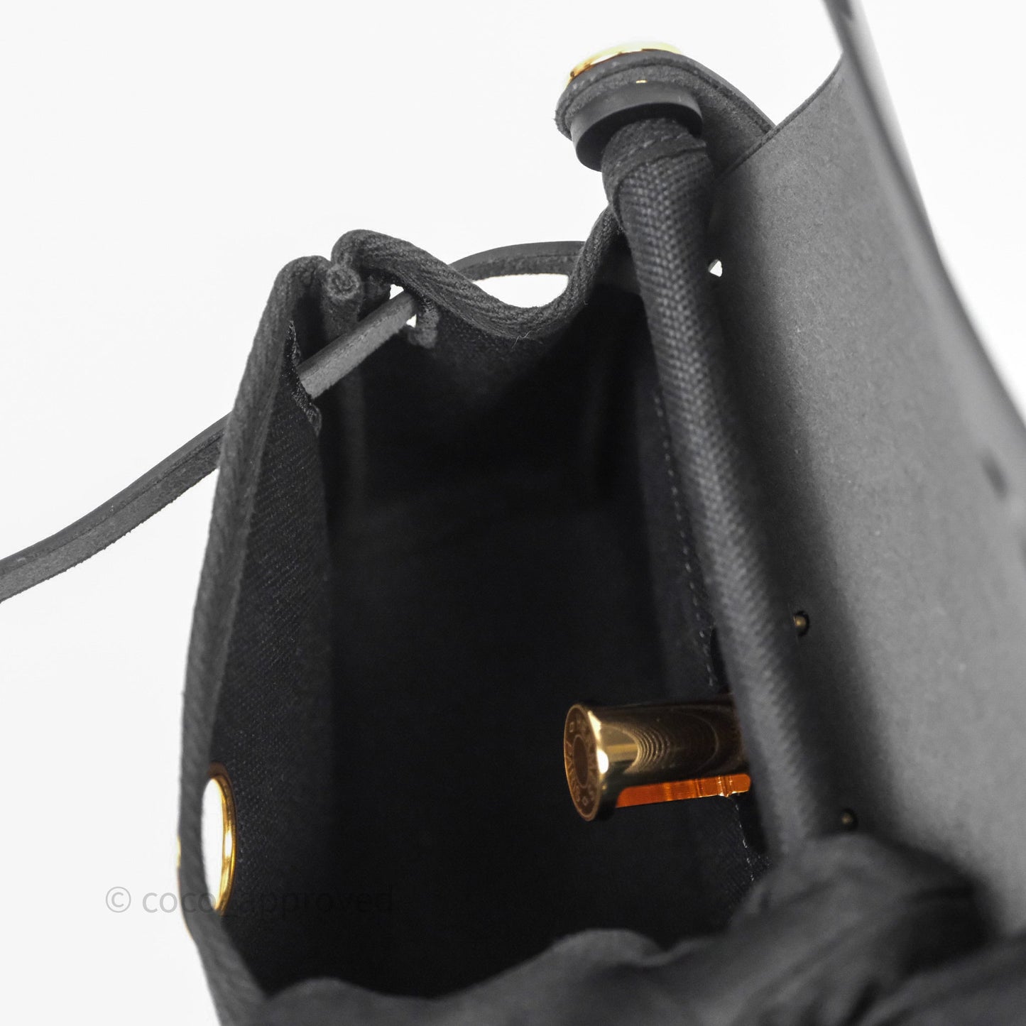 Hermès Herbag Zip 20 Mini Black Noir 89 Gold Hardware