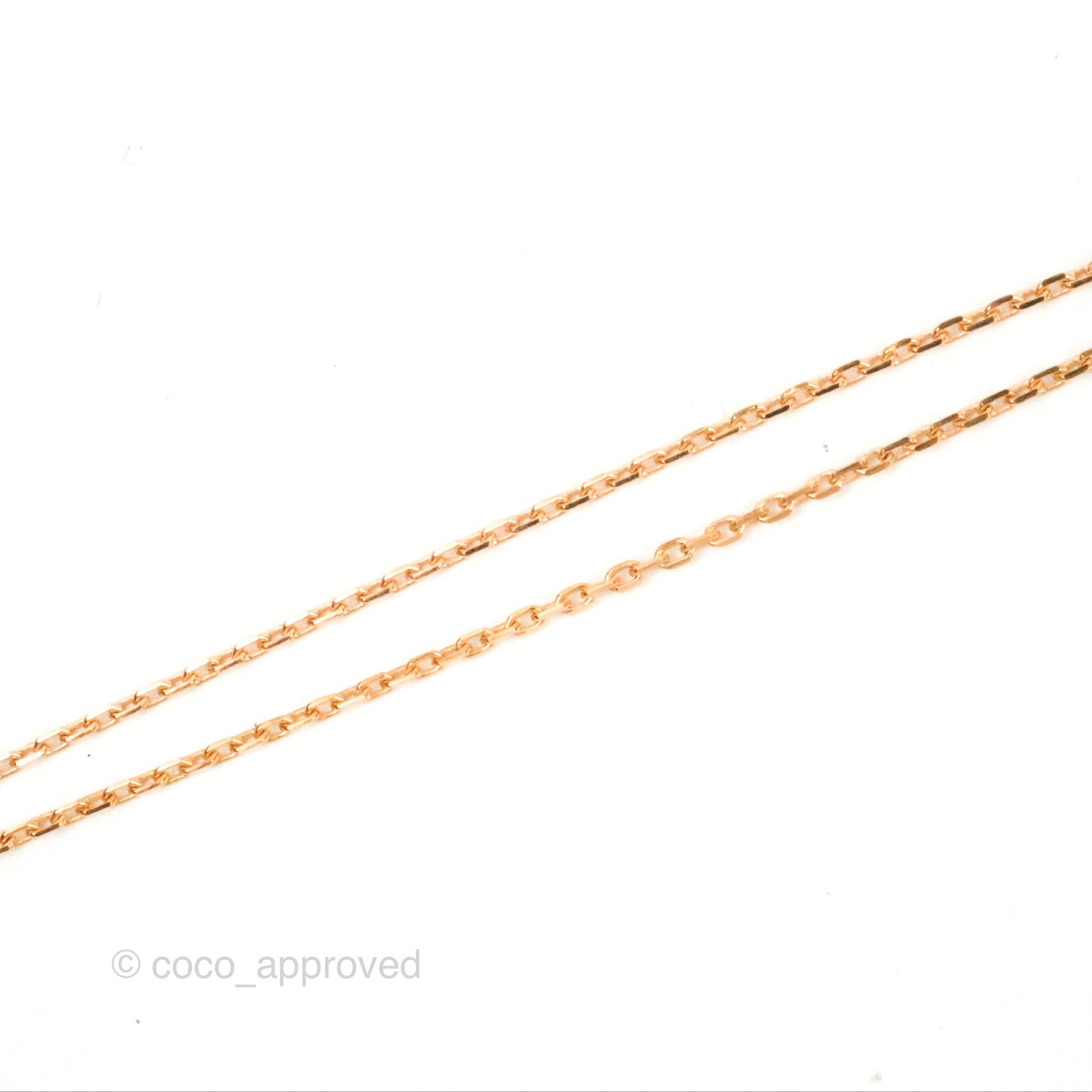 Hermès Mini Pop H Marron Glace Pendant Necklace Rose Gold Hardware