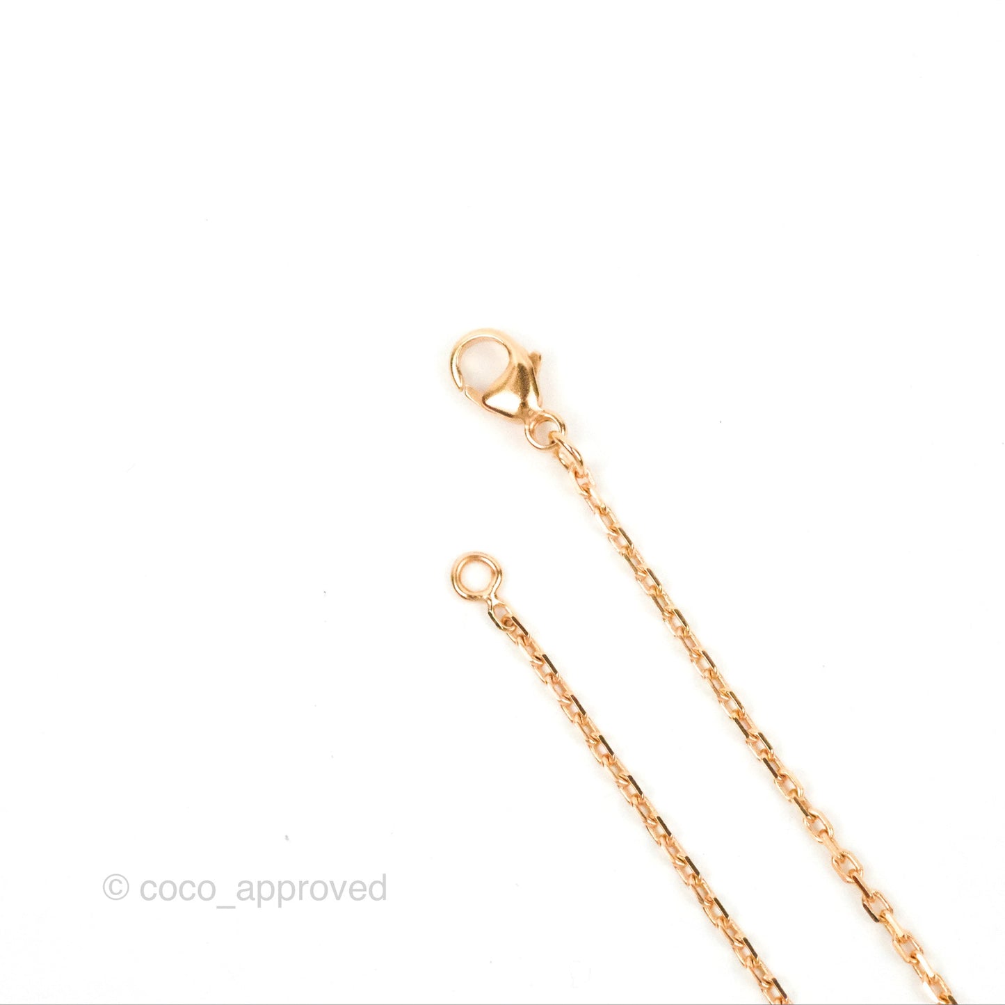 Hermès Mini Pop H Marron Glace Pendant Necklace Rose Gold Hardware
