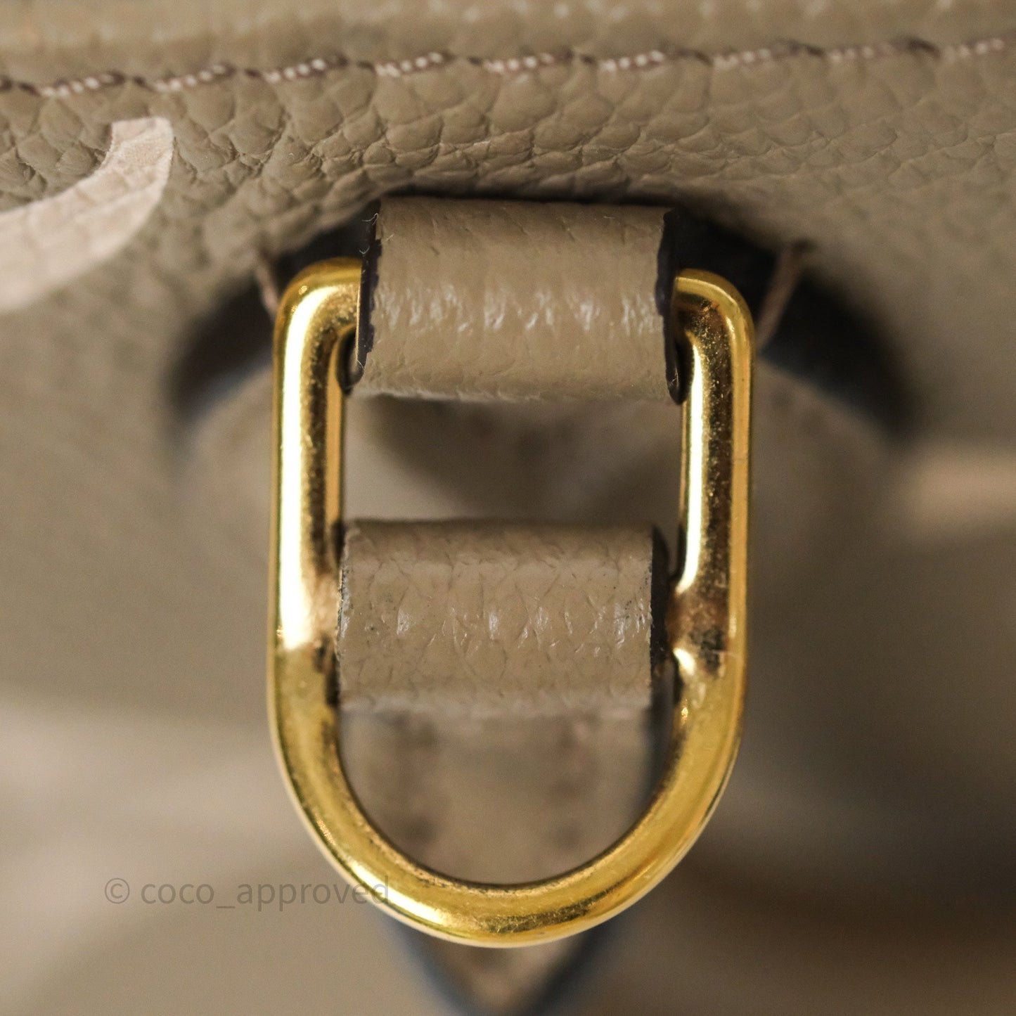 Louis Vuitton OnTheGo BB Dove Gray/Cream Monogram Empreinte Leather