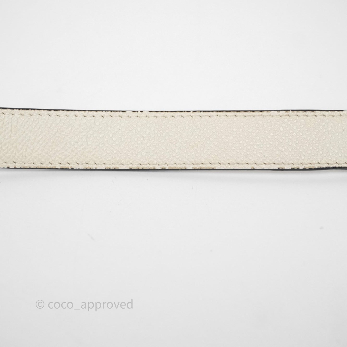 Christian Dior Mini Saddle Bag White Grained Calfskin Gold Hardware