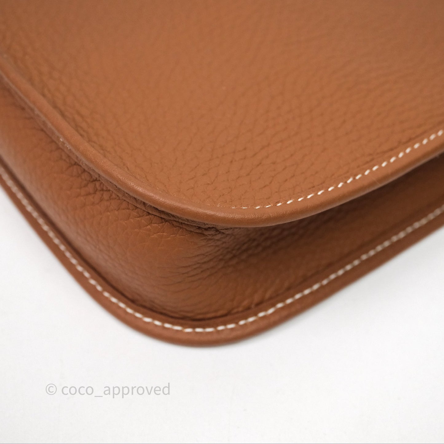 Hermès Mini Evelyne 16 Gold 37 Clemence Palladium Hardware