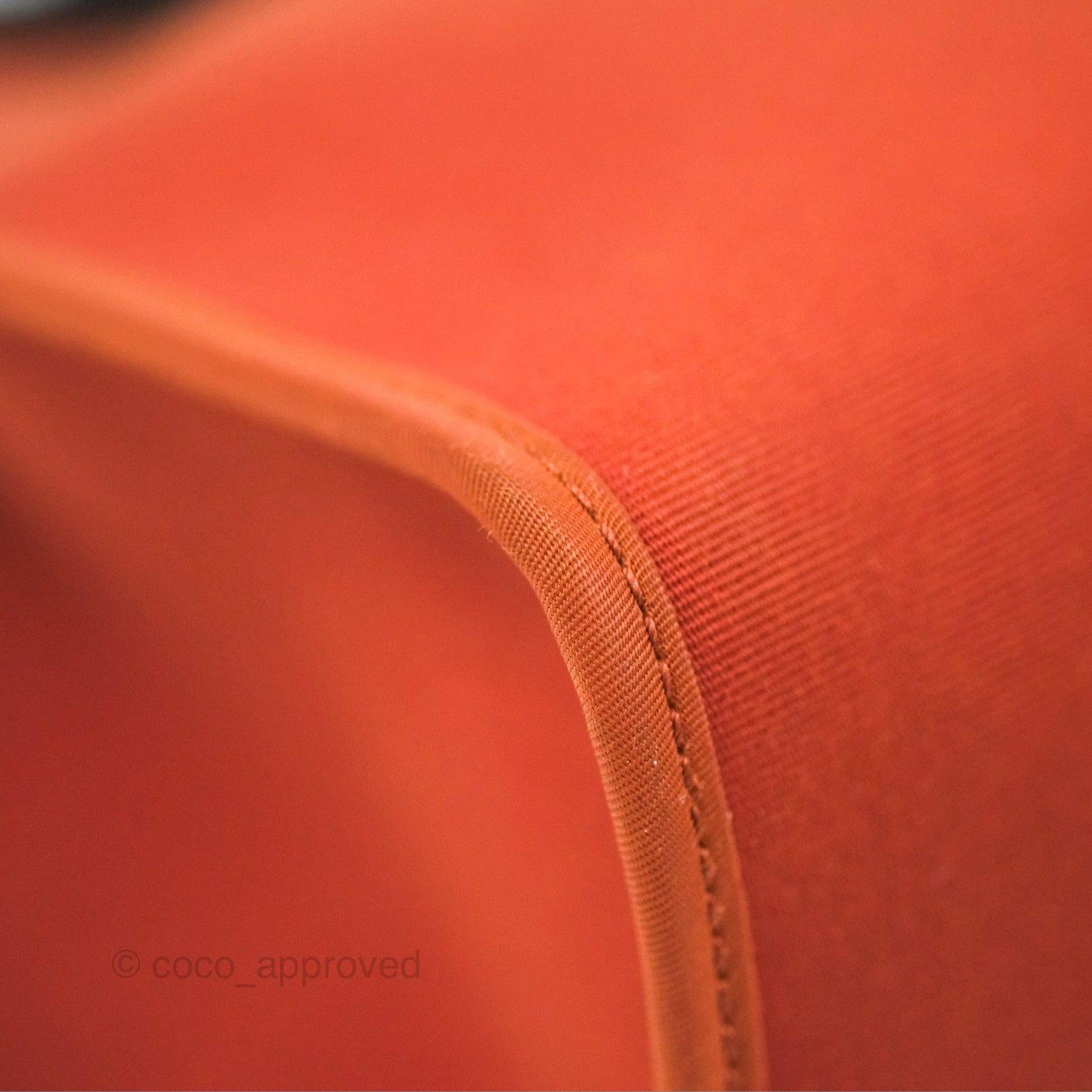 Hermès Herbag Zip 31 Cuivre/Black Canvas Palladium Hardware