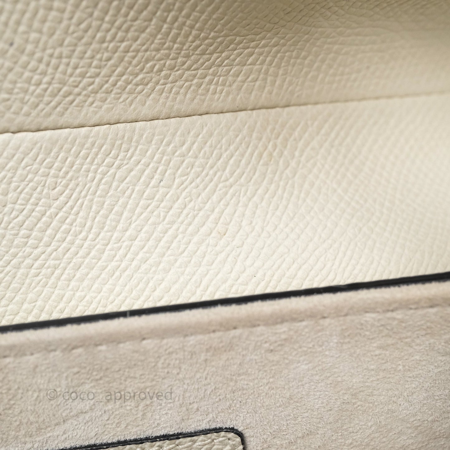 Christian Dior Mini Saddle Bag White Grained Calfskin Gold Hardware