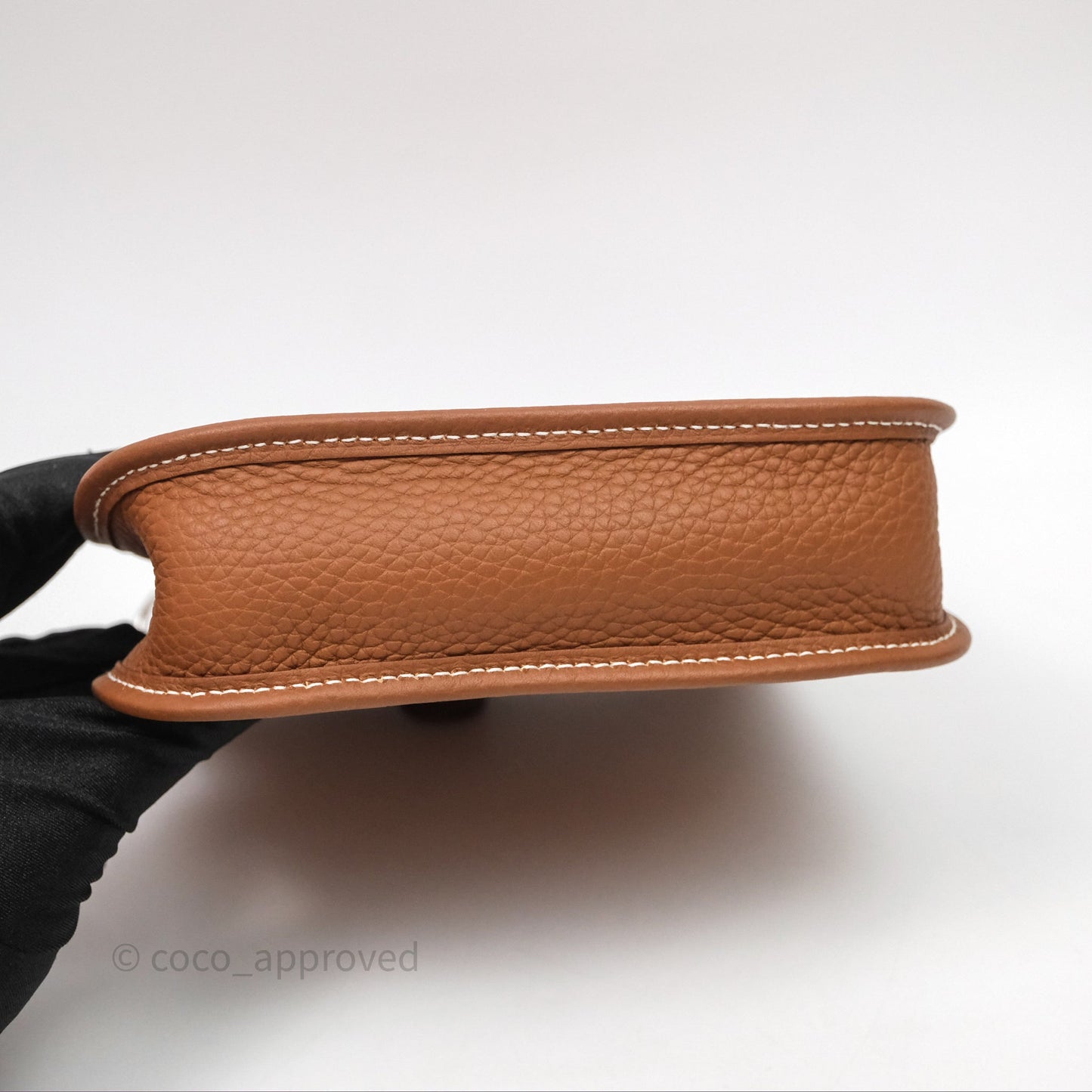 Hermès Mini Evelyne 16 Gold 37 Clemence Palladium Hardware