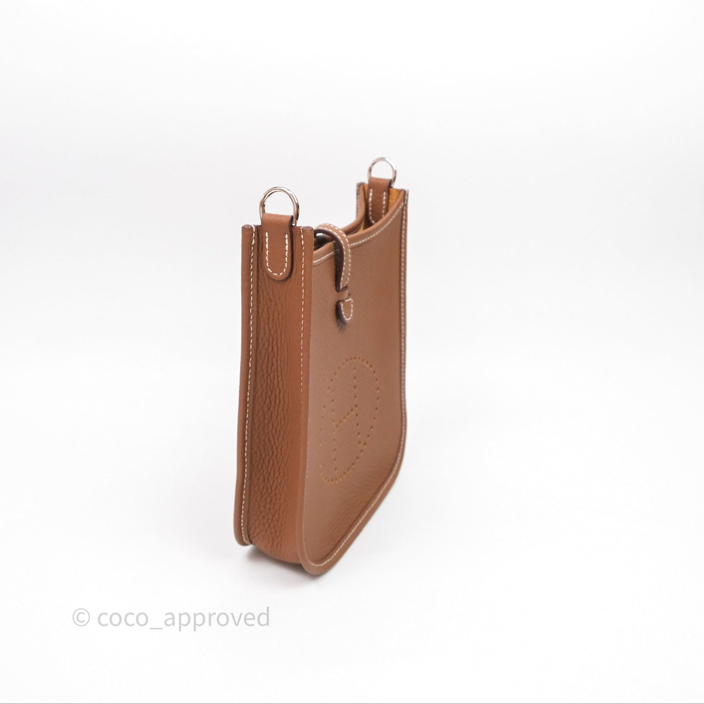 Hermès Mini Evelyne 16 Gold 37 Clemence Palladium Hardware