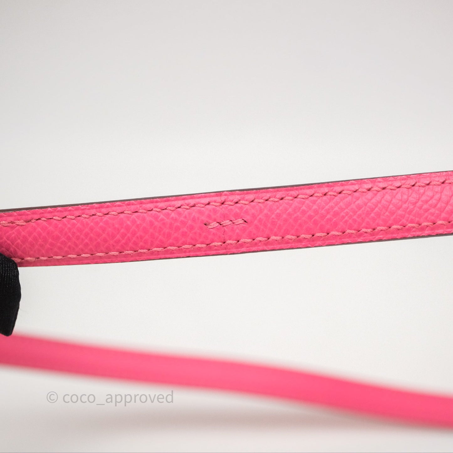 Hermès Mini Constance 18cm Rose Azalee 8W Palladium Hardware