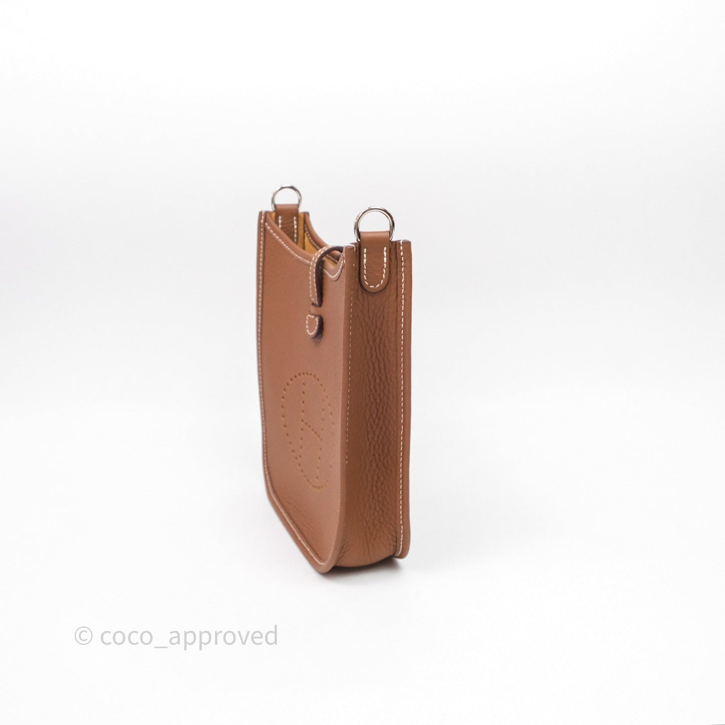 Hermès Mini Evelyne 16 Gold 37 Clemence Palladium Hardware