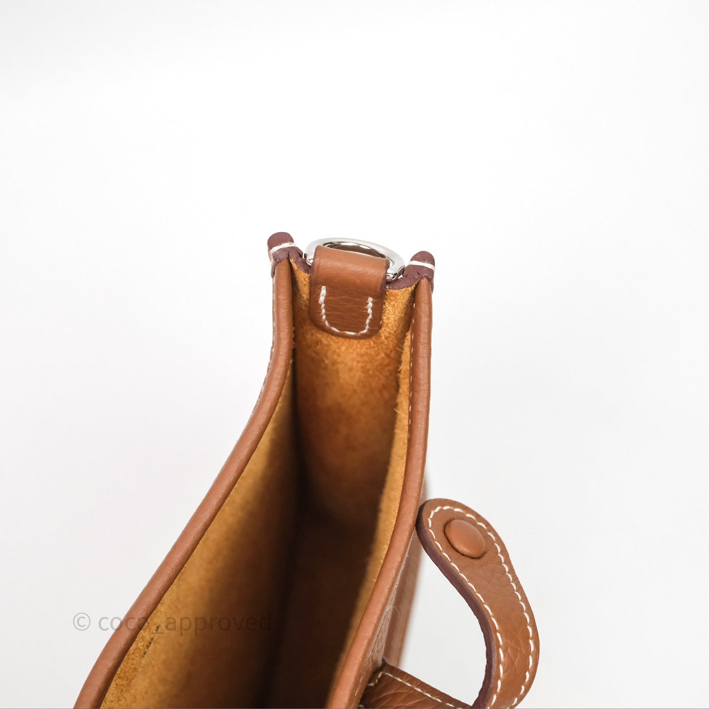 Hermès Mini Evelyne 16 Gold 37 Clemence Palladium Hardware