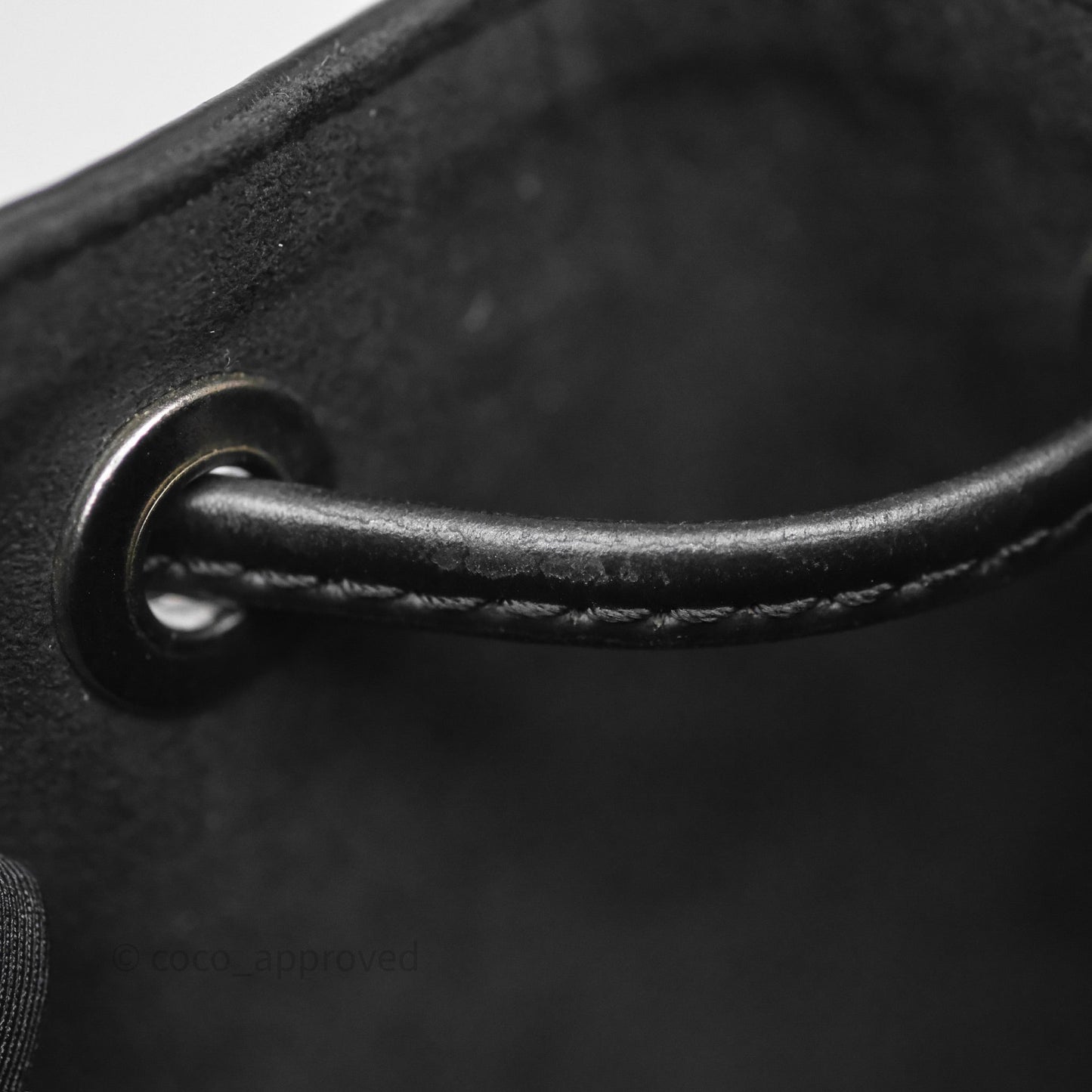 Louis Vuitton Petit Noe Shoulder Bag in Black Epi