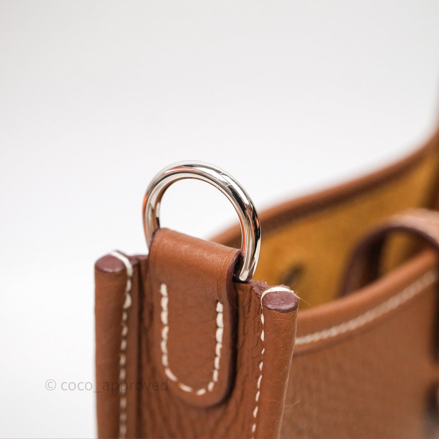 Hermès Mini Evelyne 16 Gold 37 Clemence Palladium Hardware