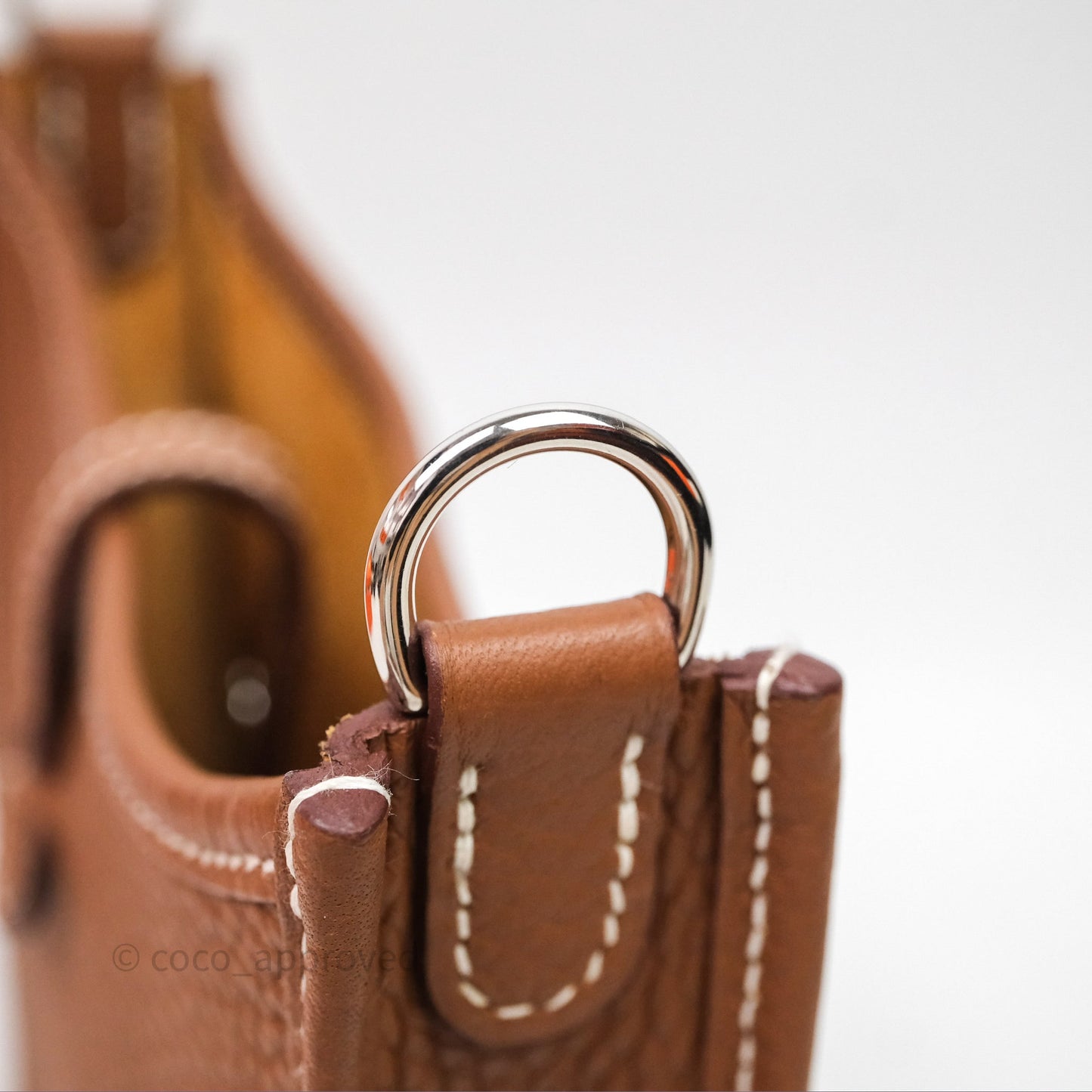 Hermès Mini Evelyne 16 Gold 37 Clemence Palladium Hardware