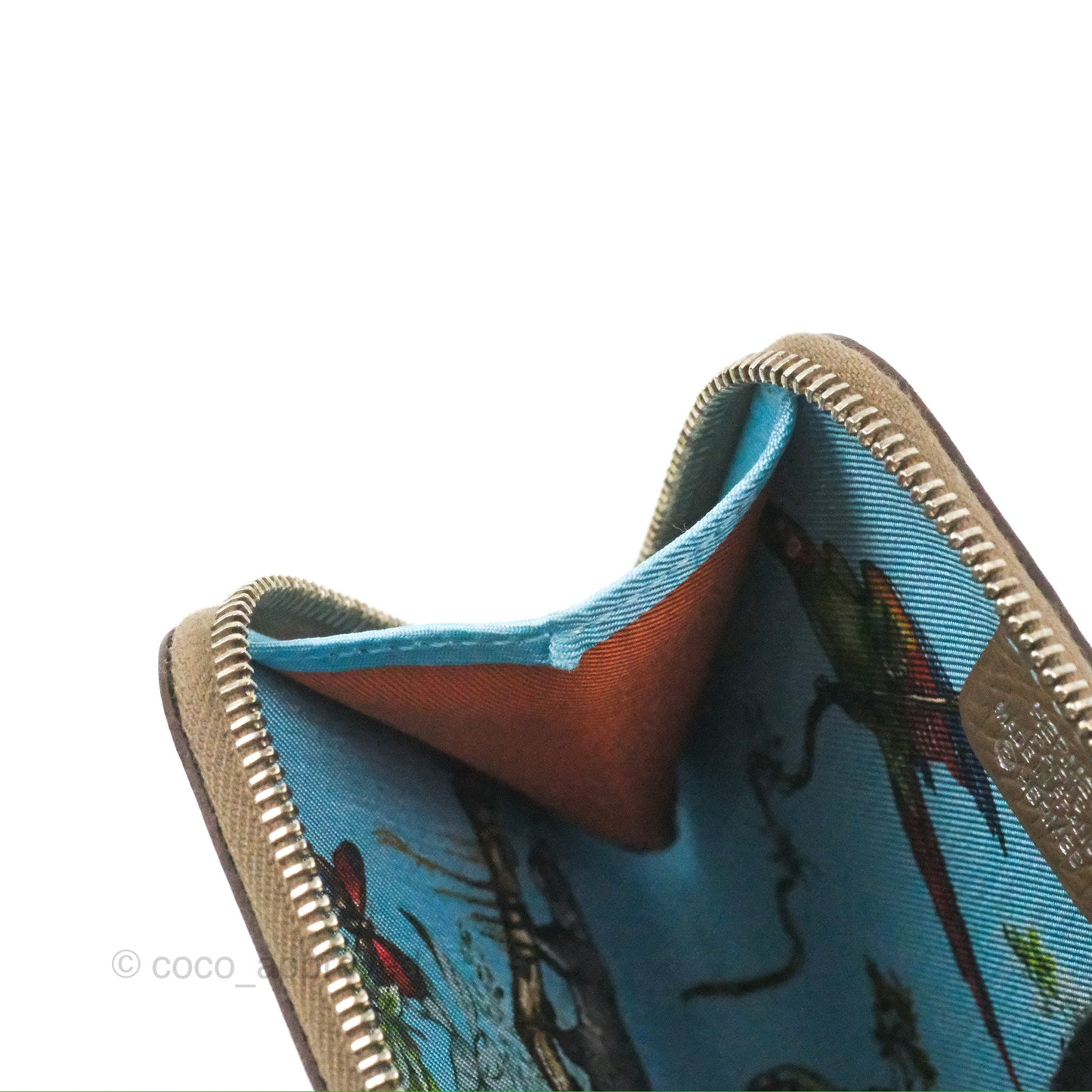 Hermès Silk'In Change Purse Etoupe Epsom