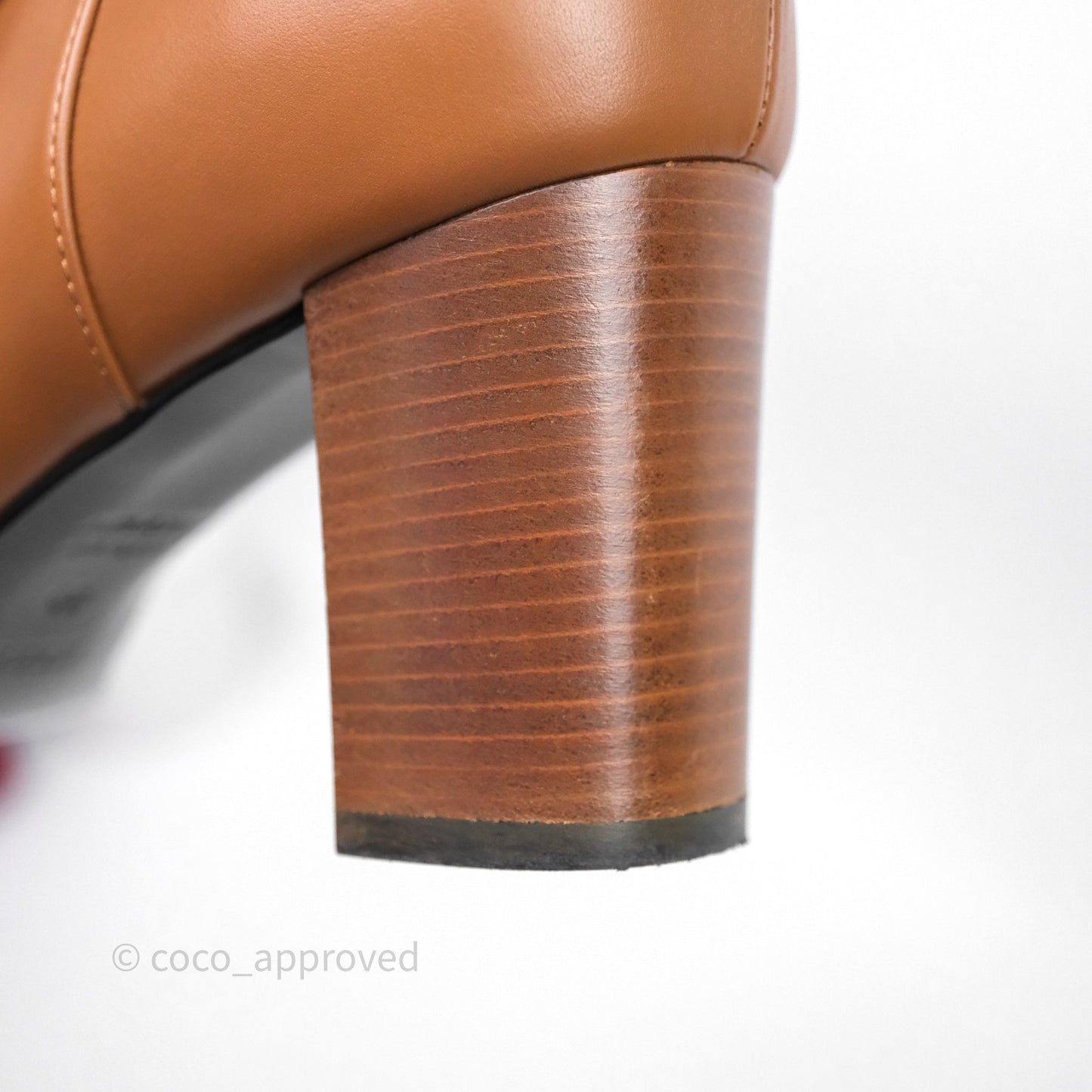 Hermes Saint Germain Ankle Boots Brown Size 39