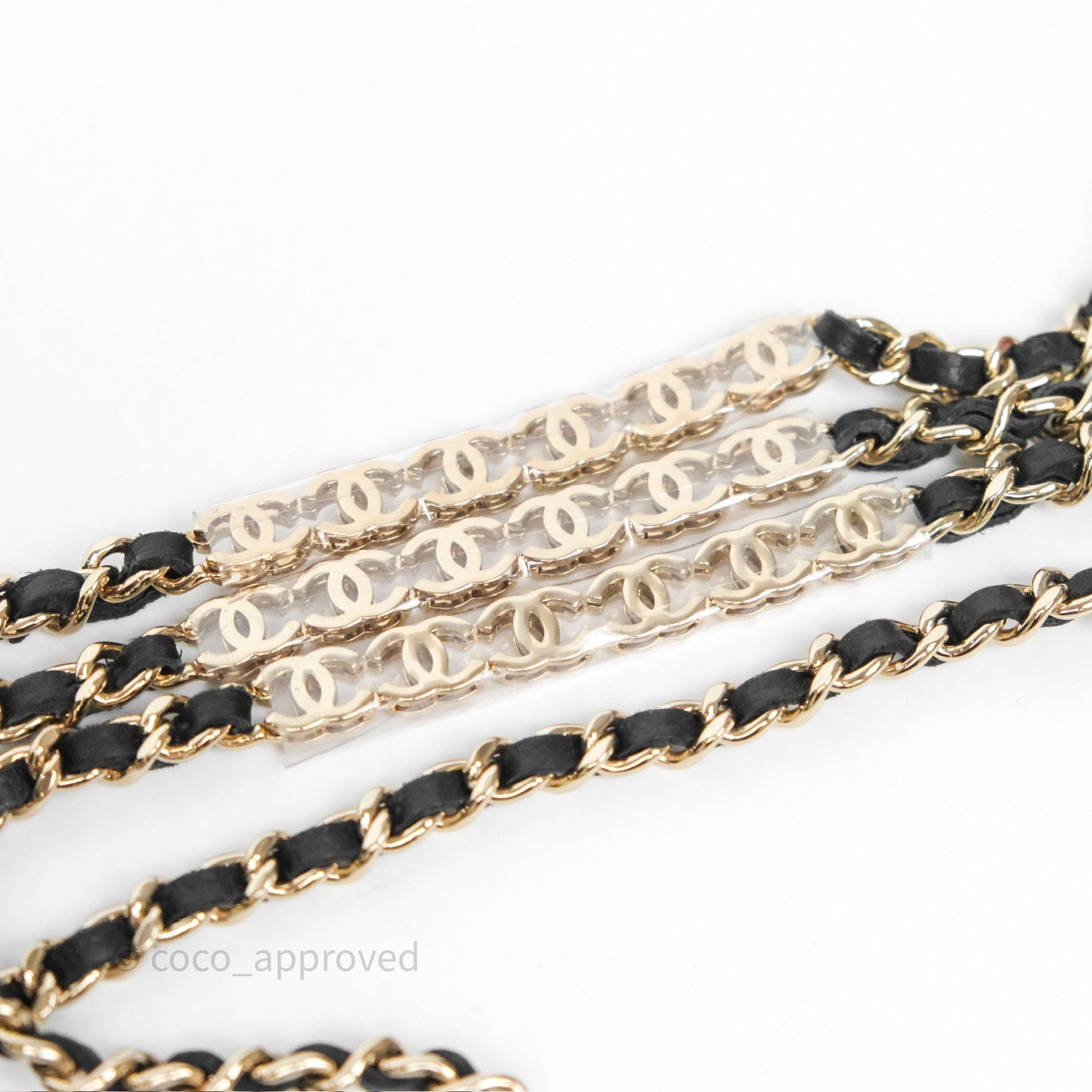 Chanel Mini Vanity With CC Chain Black Caviar Gold Hardware