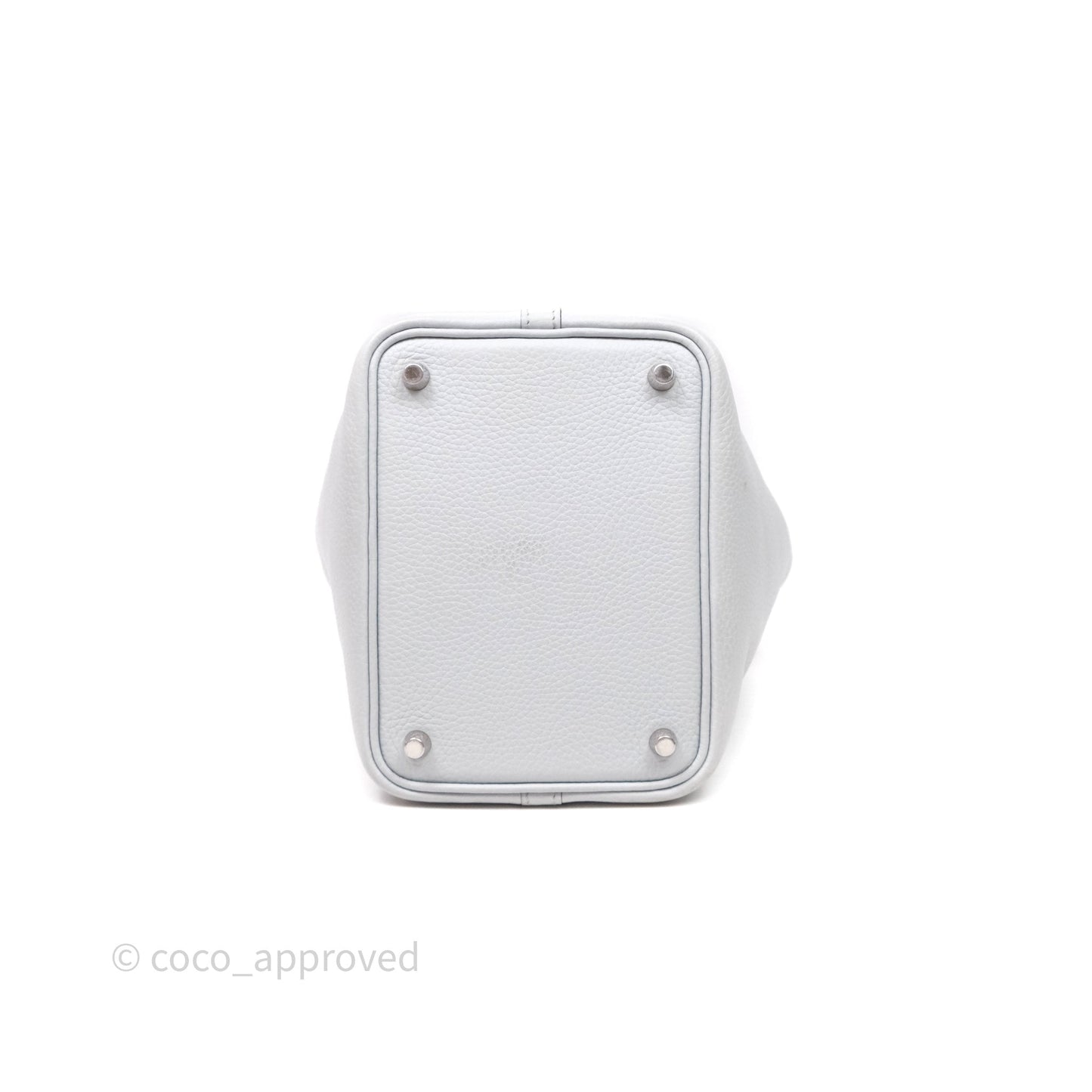 Hermès Picotin Lock 18 Bleu Pale 08 Clemence Palladium Hardware