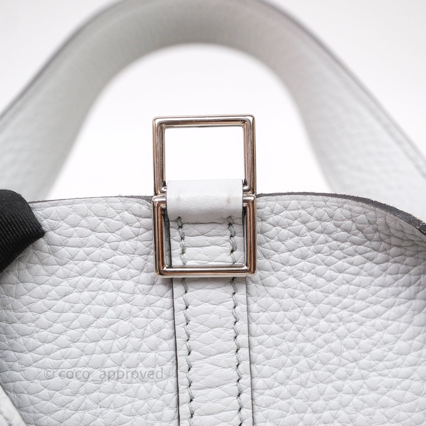 Hermès Picotin Lock 18 Bleu Pale 08 Clemence Palladium Hardware