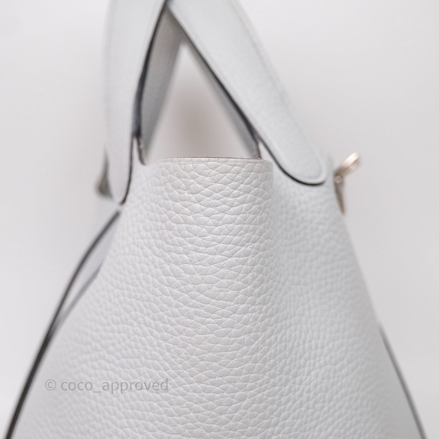 Hermès Picotin Lock 18 Bleu Pale 08 Clemence Palladium Hardware