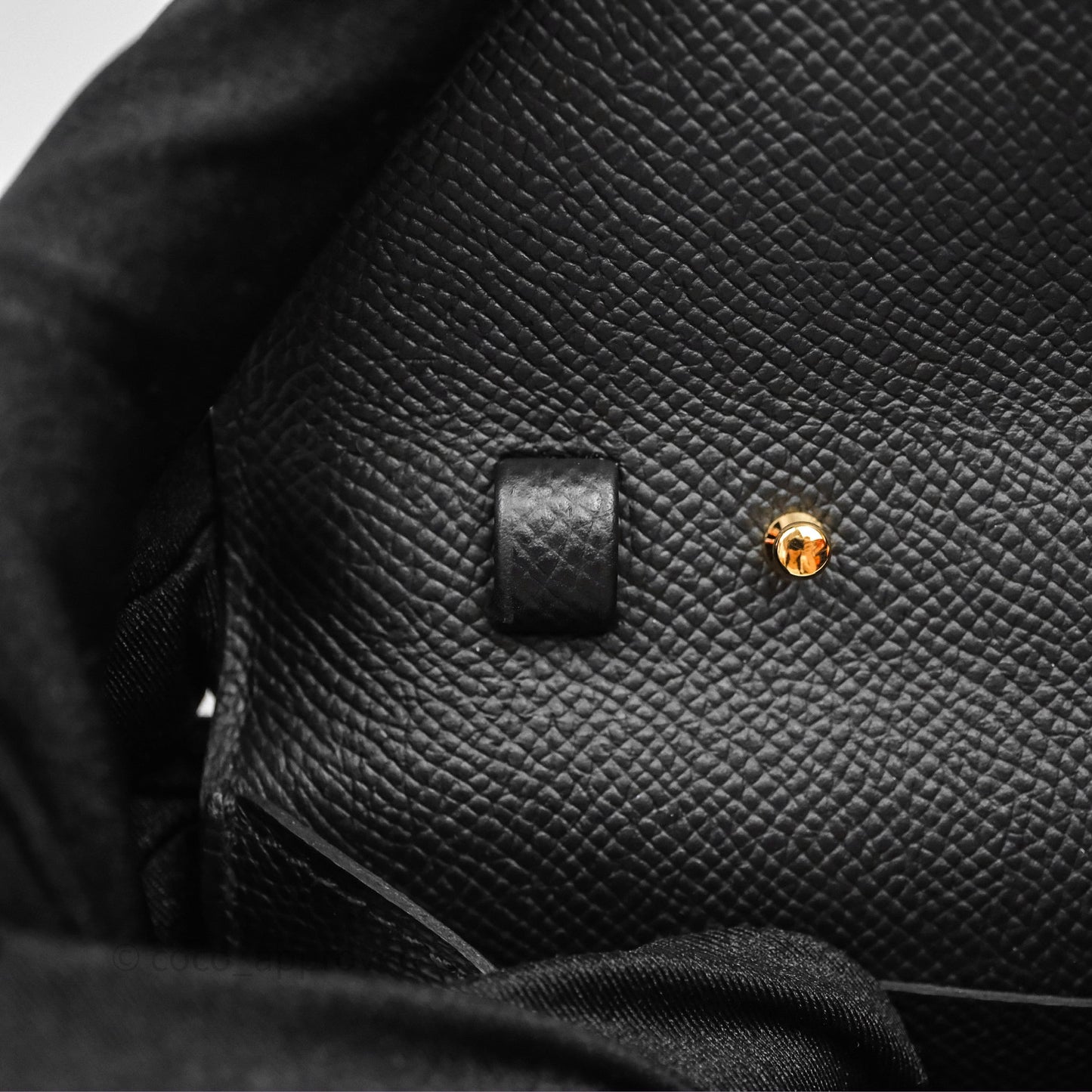 Hermès Kelly To Go Wallet Noir 89 Black Epsom Gold Hardware