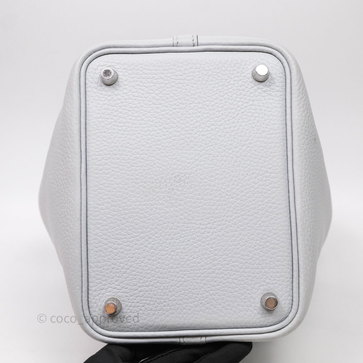 Hermès Picotin Lock 18 Bleu Pale 08 Clemence Palladium Hardware